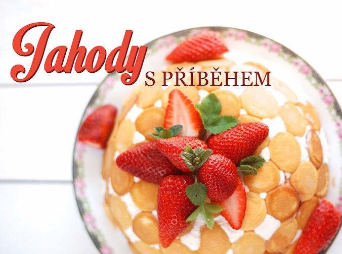 Nepočený jahodový dort