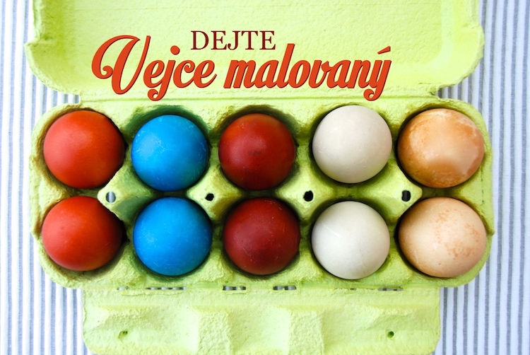 velikonční vajíčka