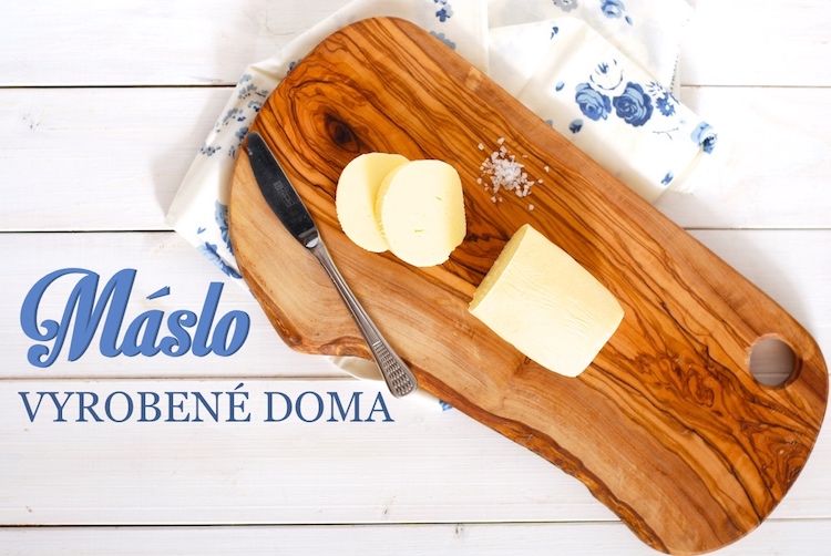 domácí máslo