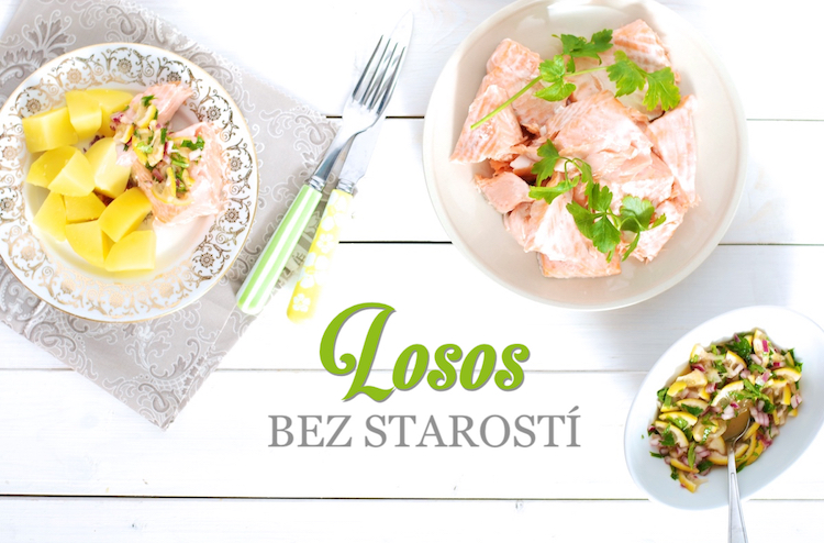 pomalu pečený losos