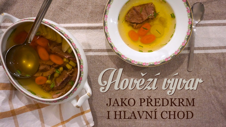 hovězí vývar