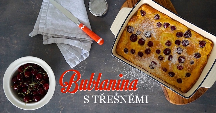 bublanina s třešněmi