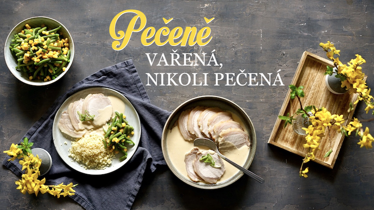 vepřová pečeně v mléce