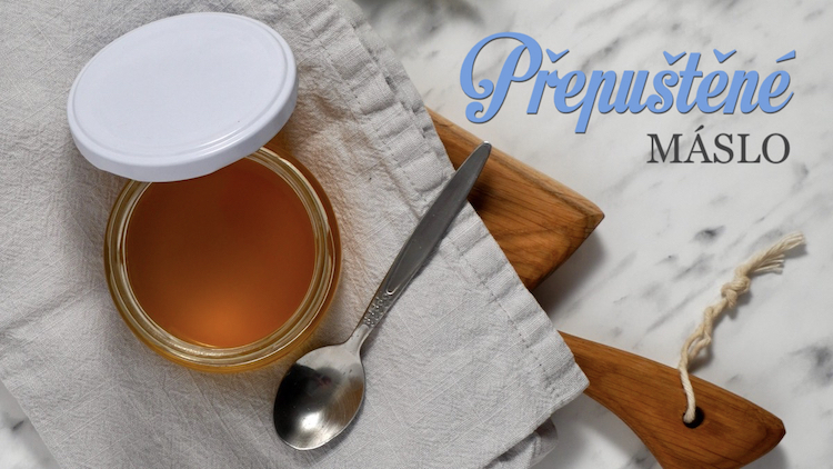 přepuštěné máslo ghí